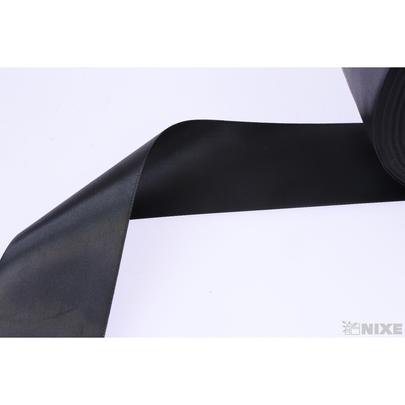 SATÉNOVÁ STUHA TTR JS 48mmx100m*ČERNÁ BLACK