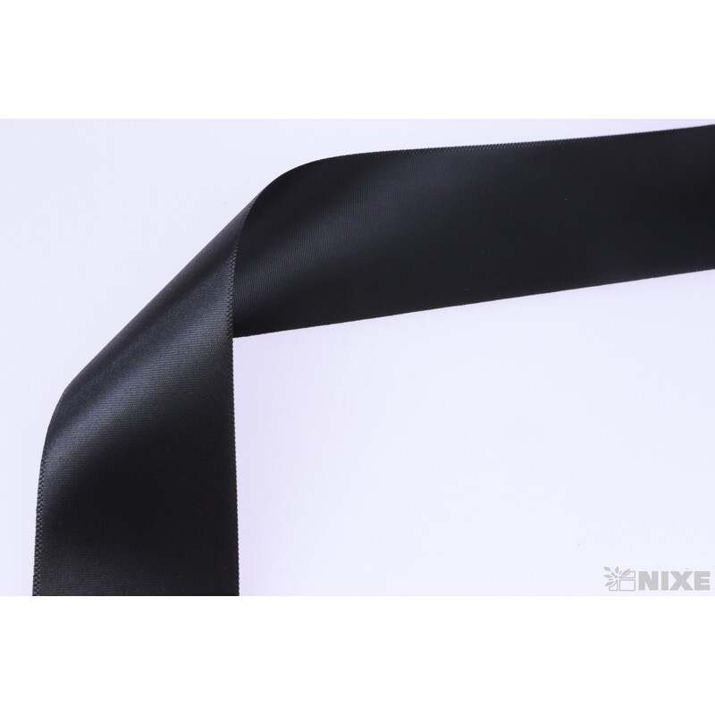 SATÉNOVÁ STUHA TTR JS 38mmx100m*ČERNÁ BLACK