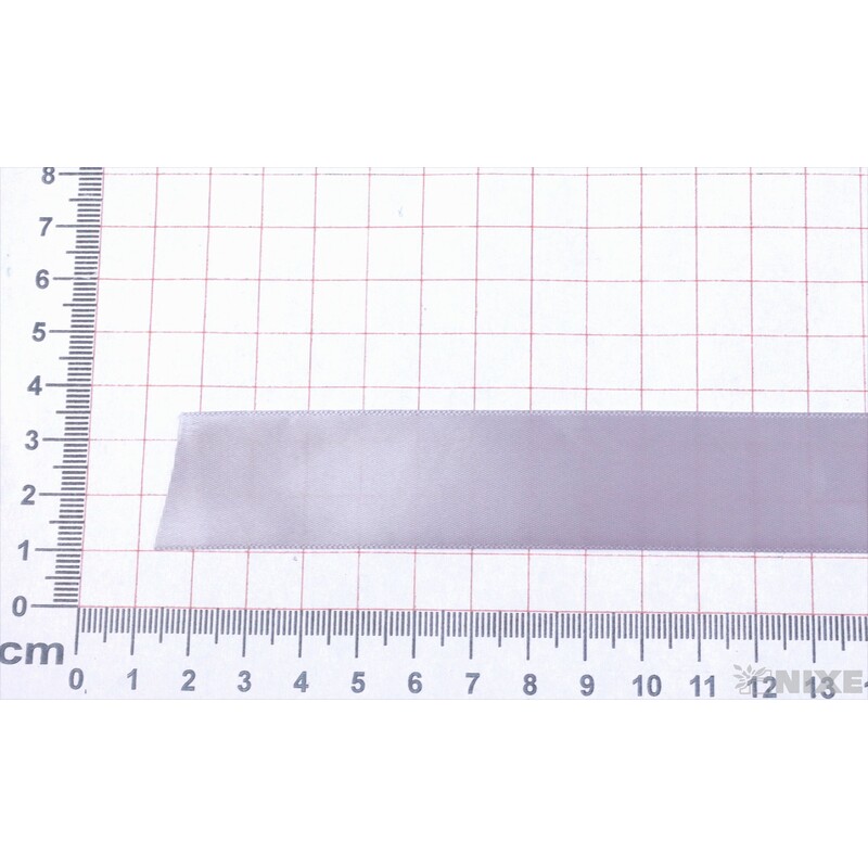 SATÉNOVÁ STUHA TTR JS 25mmx100m*STŘÍBRNÁ SILVER