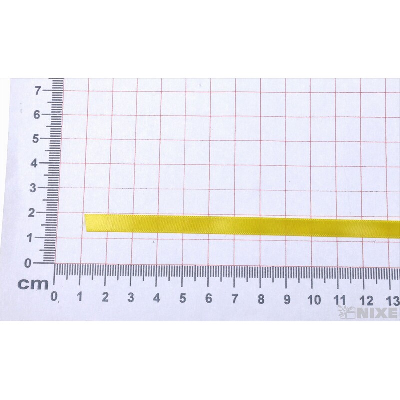 SATÉNOVÁ STUHA TTR DS 07mmx25m*ŽLUTÁ SV. DAFFODIL