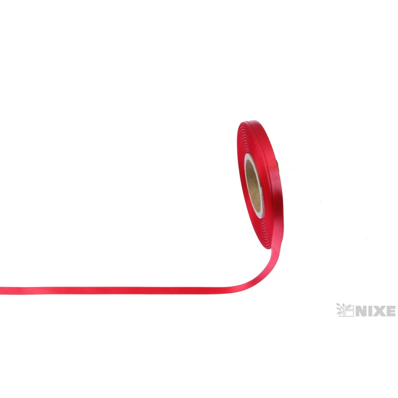 SATÉNOVÁ STUHA TTR DS 07mmx25m*ČERVENÁ RED