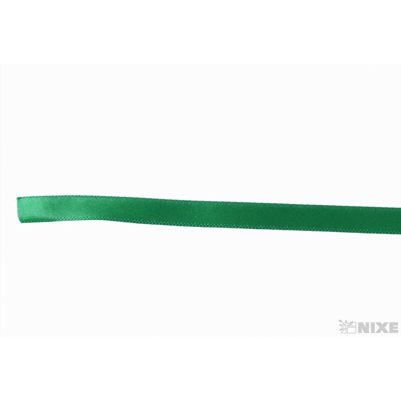 SATÉNOVÁ STUHA TTR DS 07mmx25m*ZELENÁ GREEN