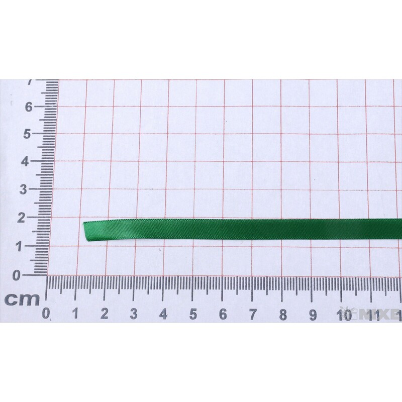 SATÉNOVÁ STUHA TTR DS 07mmx25m*ZELENÁ GREEN