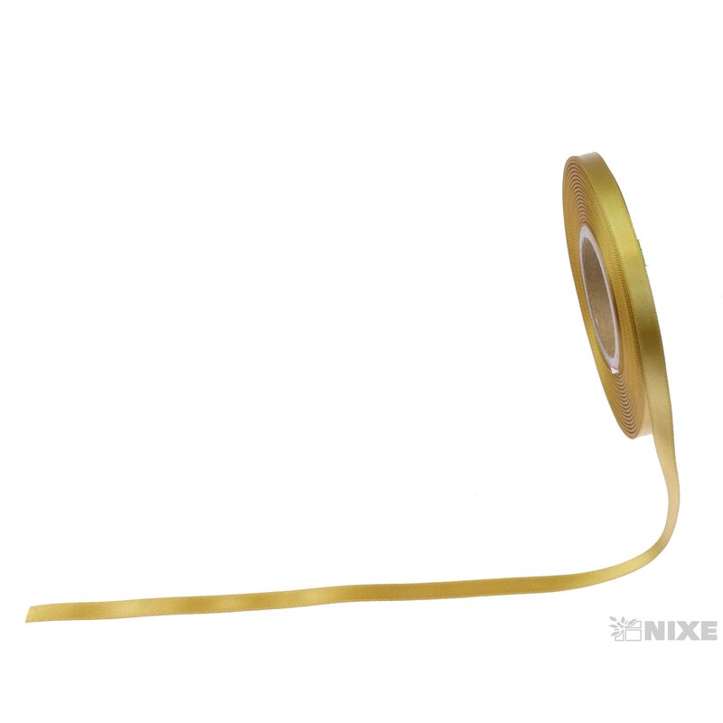 SATÉNOVÁ STUHA TTR DS 07mmx25m*ZLATÁ ANTIK GOLD ANT