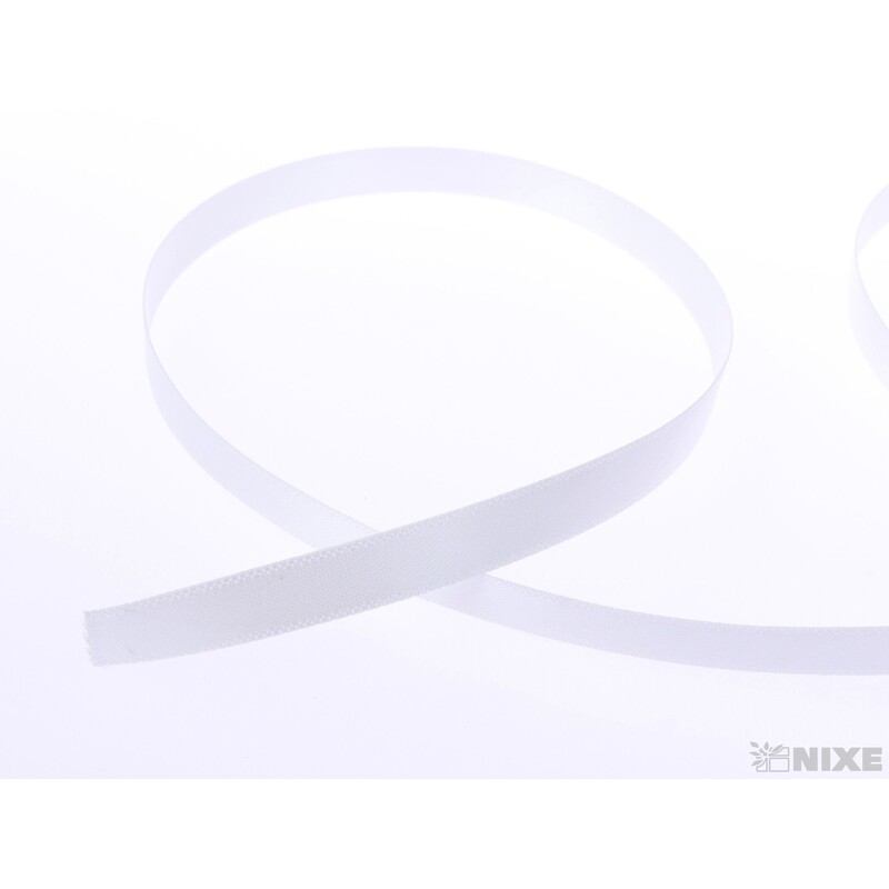 SATÉNOVÁ STUHA TTR DS 07mmx25m*BÍLÁ BRIDAL