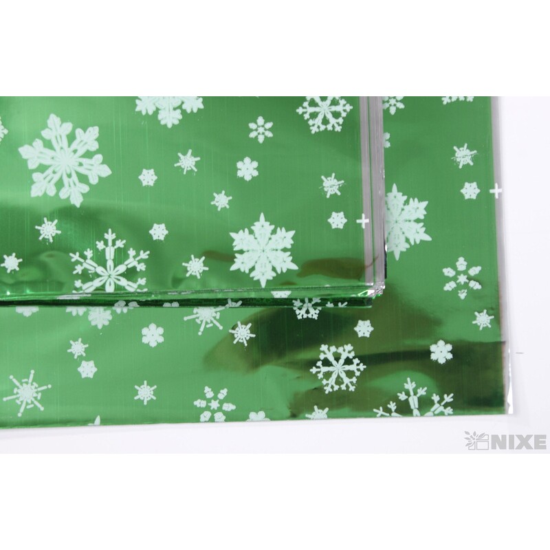 20x35cm VÁNICE B SÁČEK*ZELENÁ-BÍLÁ