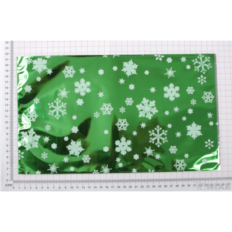 20x35cm VÁNICE B SÁČEK*ZELENÁ-BÍLÁ