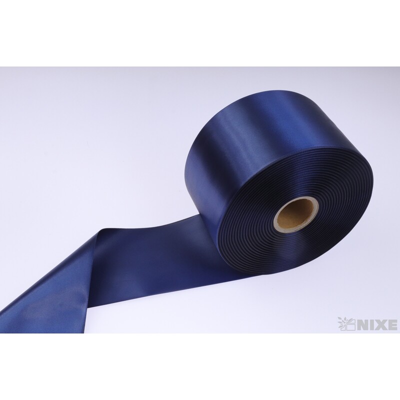 SATÉNOVÁ STUHA TTR JS 100mmx100m*MODRÁ TM. NAVY BLUE