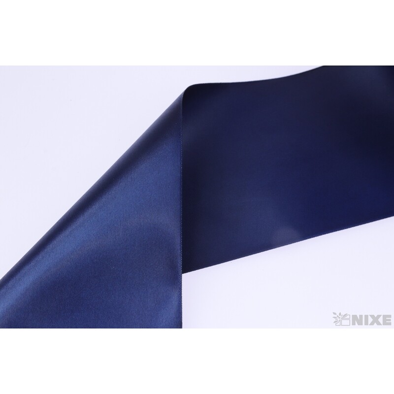 SATÉNOVÁ STUHA TTR JS 100mmx100m*MODRÁ TM. NAVY BLUE