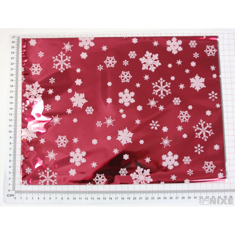 25x35cm VÁNICE B SÁČEK*ČERVENÁ+BÍLÁ