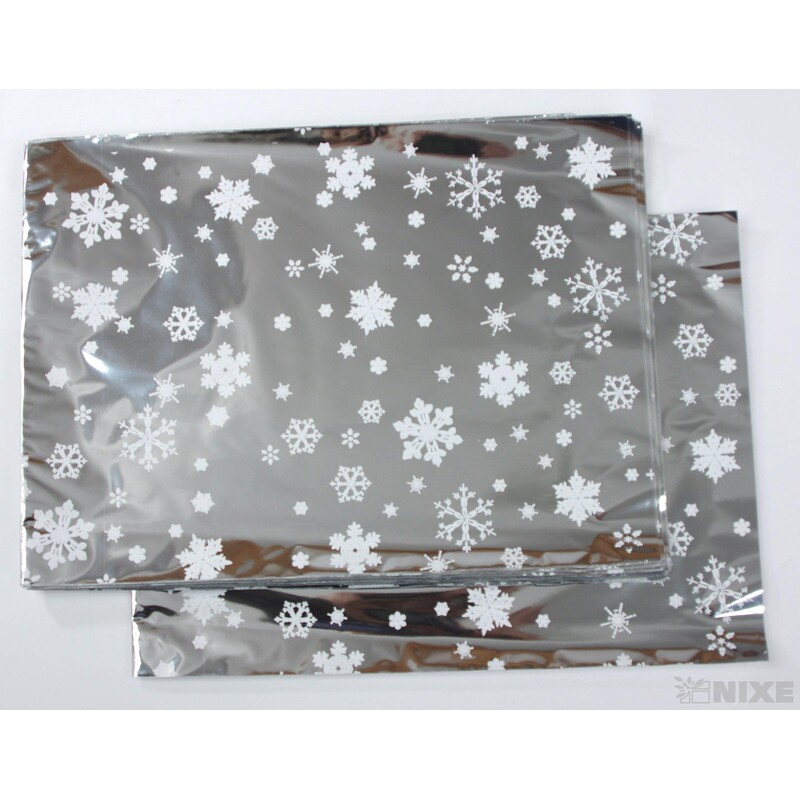 25x35cm VÁNICE M SÁČEK*STŘÍBRNÁ+BÍLÁ