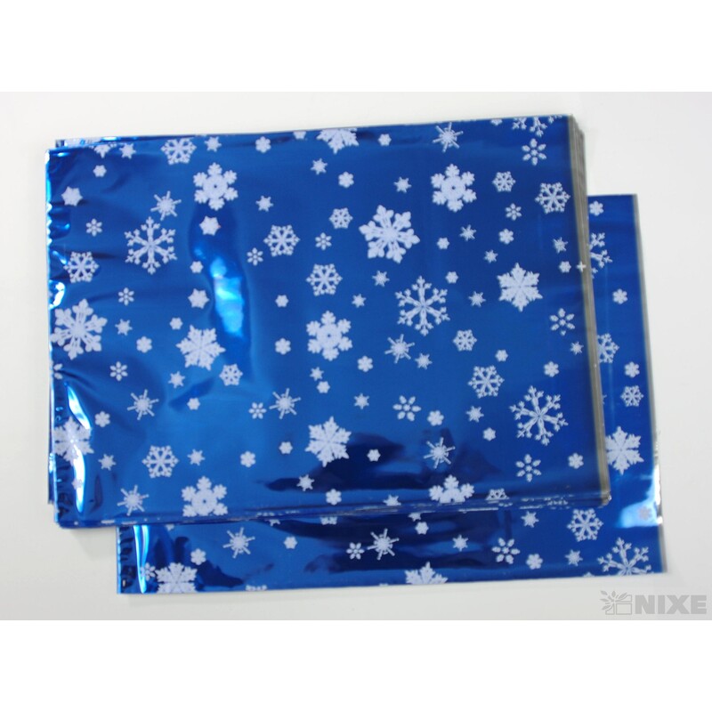 25x35cm VÁNICE B SÁČEK*MODRÁ+BÍLÁ