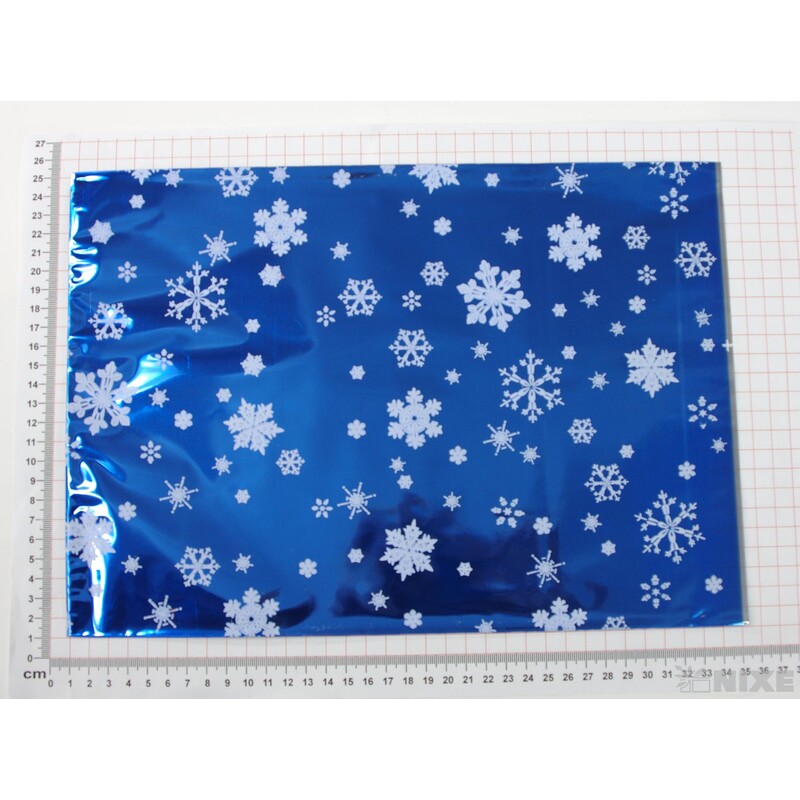 25x35cm VÁNICE B SÁČEK*MODRÁ+BÍLÁ