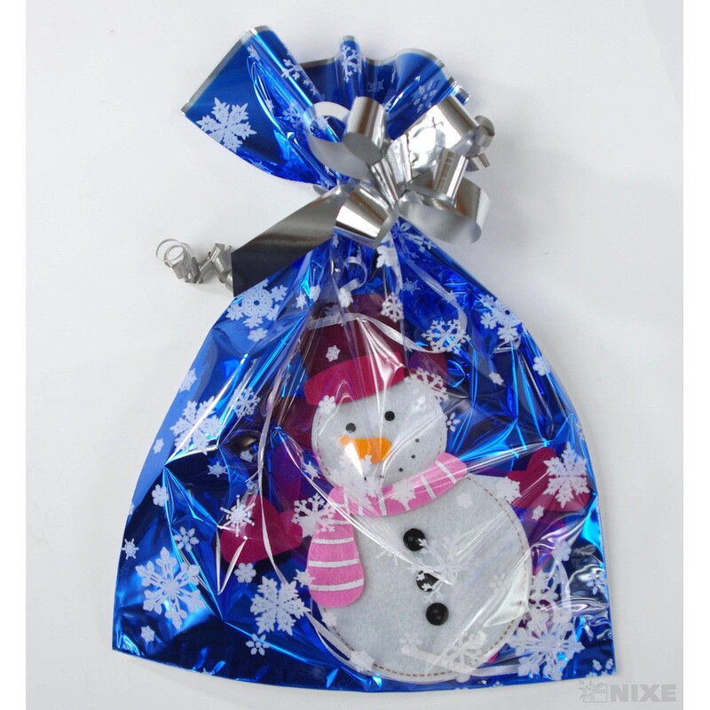 25x35cm VÁNICE B SÁČEK*MODRÁ+BÍLÁ