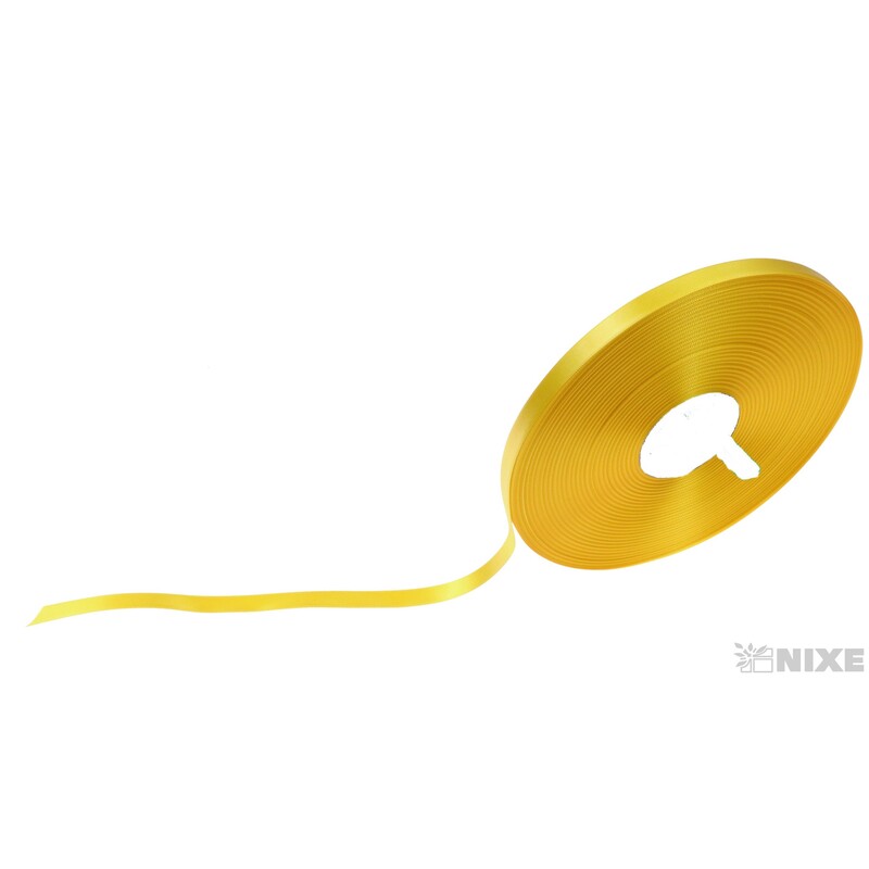 SATÉNOVÁ STUHA TTR DS 10mmx100m*ŽLUTÁ SV. DAFFODIL