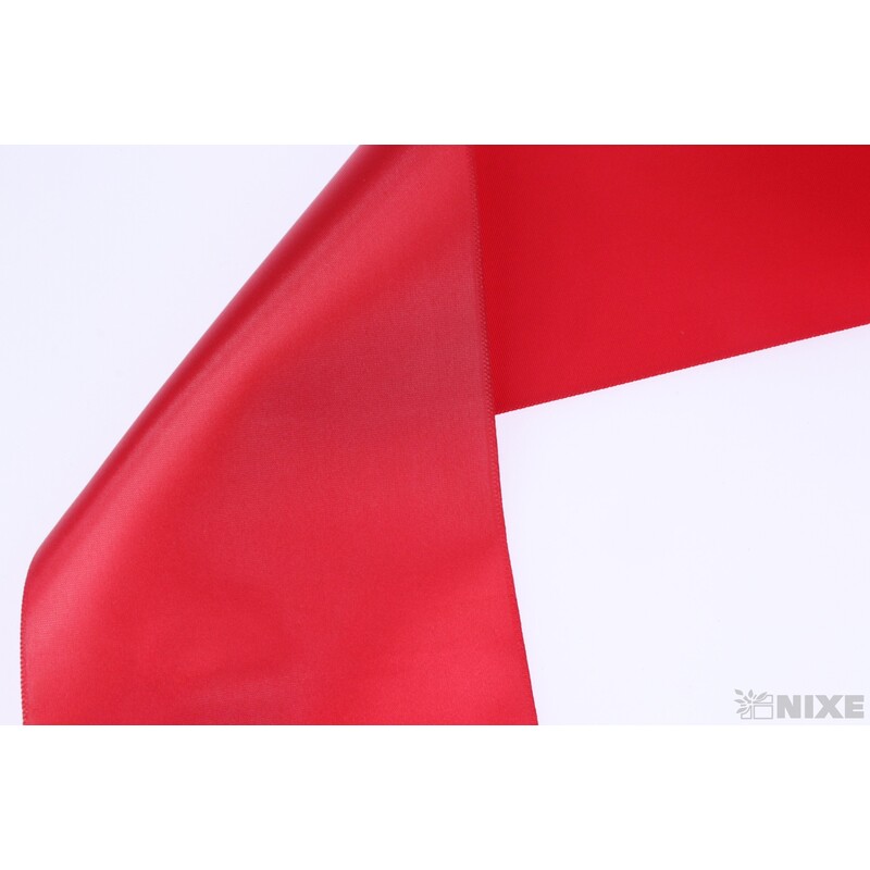 SATÉNOVÁ STUHA TTR JS 100mmx100m*ČERVENÁ RED