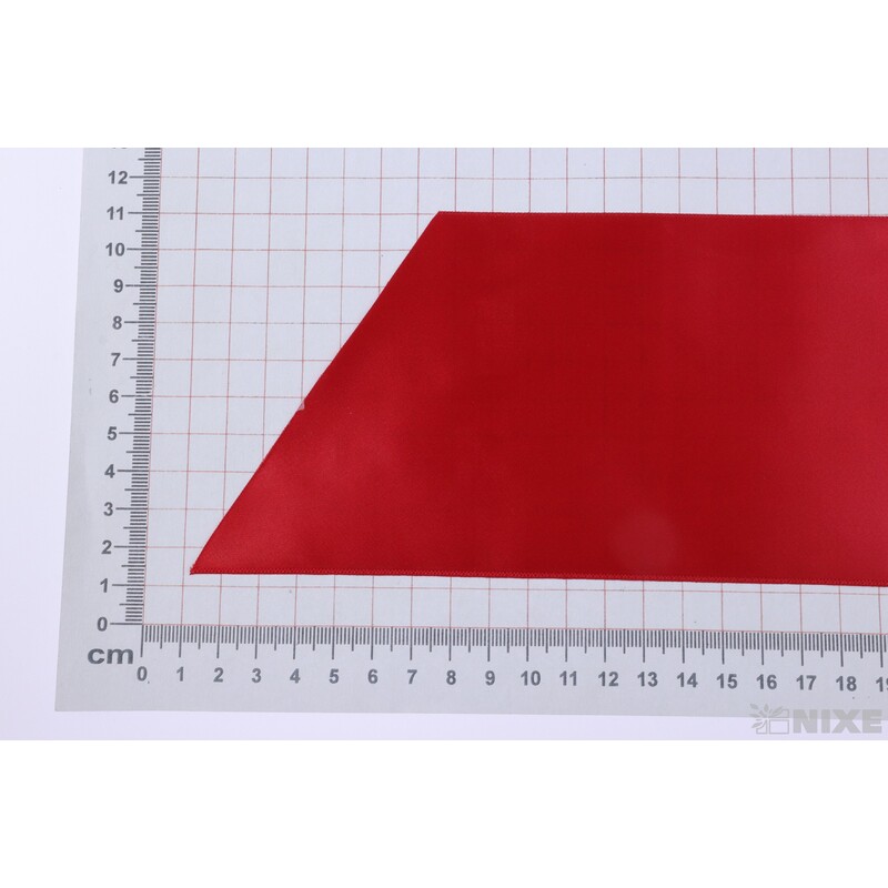 SATÉNOVÁ STUHA TTR JS 100mmx100m*ČERVENÁ RED