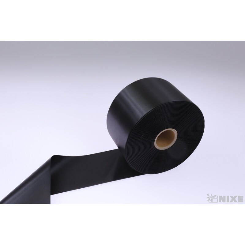 SATÉNOVÁ STUHA TTR JS 100mmx100m*ČERNÁ BLACK