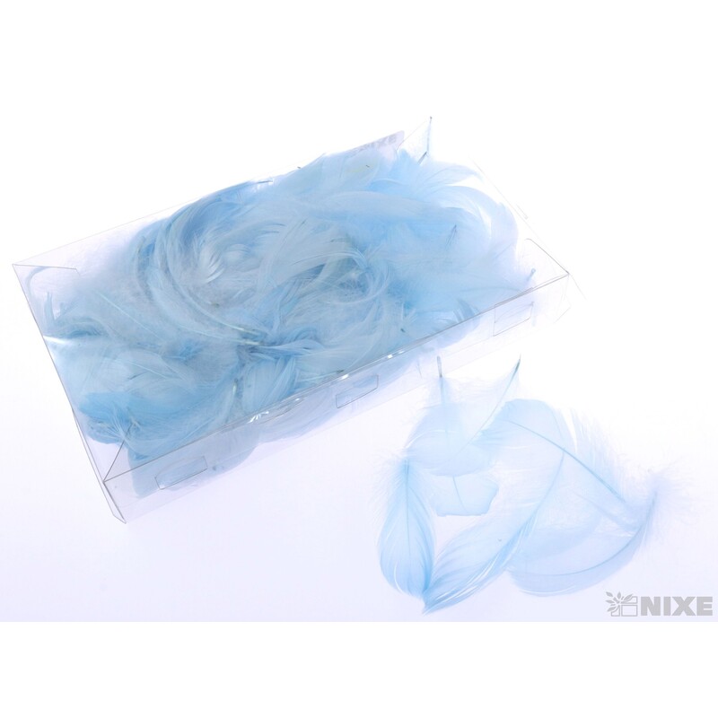 PEŘÍČKA BOX 15gr. cca 250ks*MODRÁ SV. C27