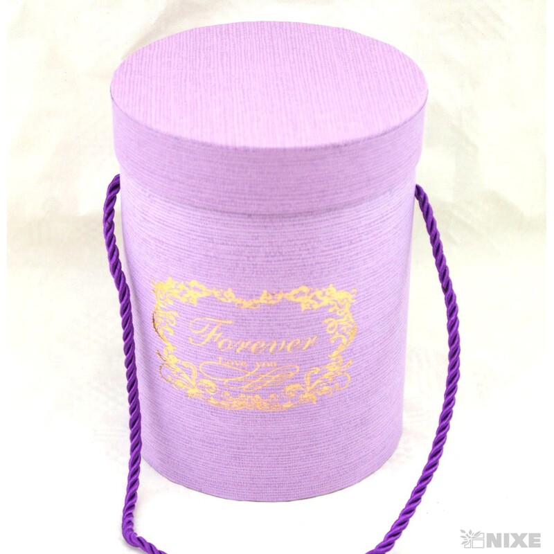 KVĚTINOVÝ BOX pr. 13x18cm*MIX BAREV