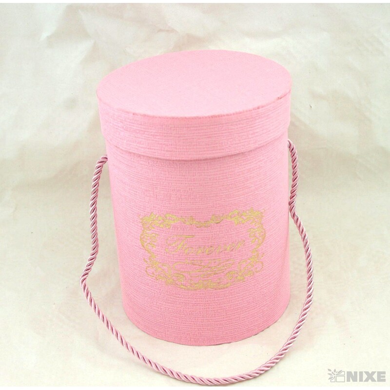 KVĚTINOVÝ BOX pr. 13x18cm*MIX BAREV