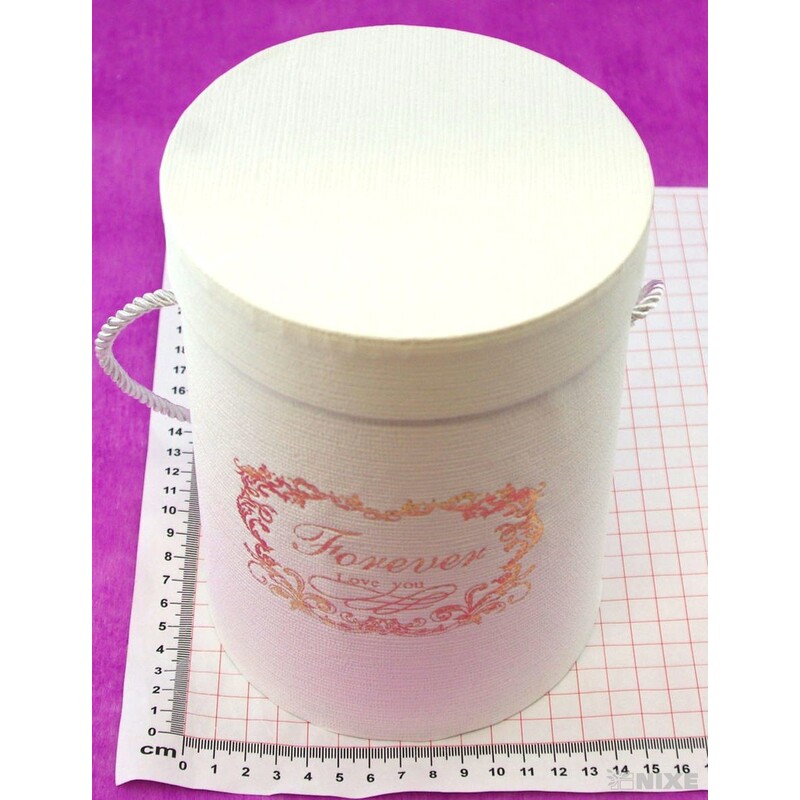 KVĚTINOVÝ BOX pr. 13x18cm*MIX BAREV