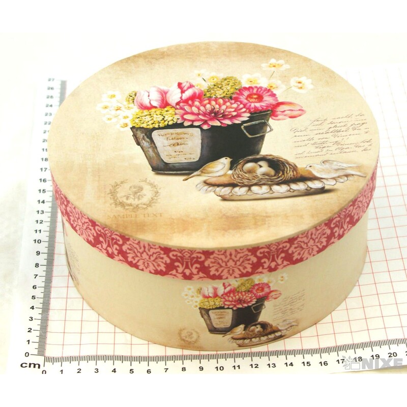 KVĚTINOVÝ BOX MIX pr. 19x8cm 16x6,5 13x5*