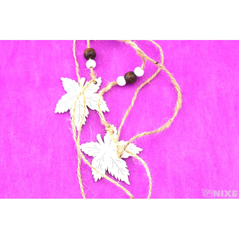 ZÁVĚS JEŽEK 14x50cm*BÍLÁ