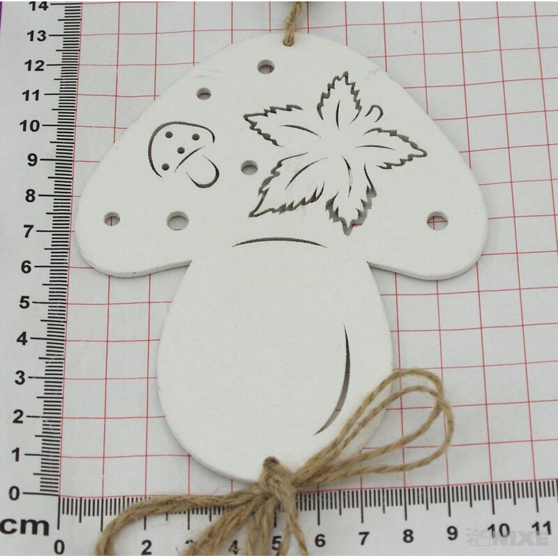 ZÁVĚS HŘÍBEK 14x50cm*BÍLÁ