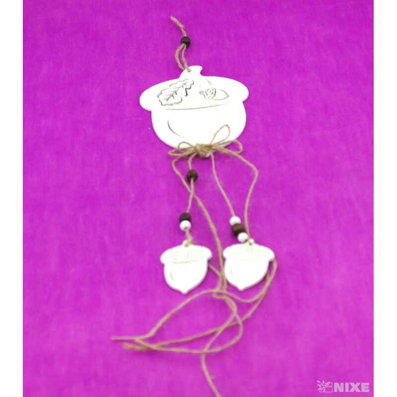 ZÁVĚS ŽALUD 13x50cm*BÍLÁ