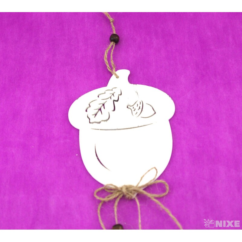 ZÁVĚS ŽALUD 13x50cm*BÍLÁ