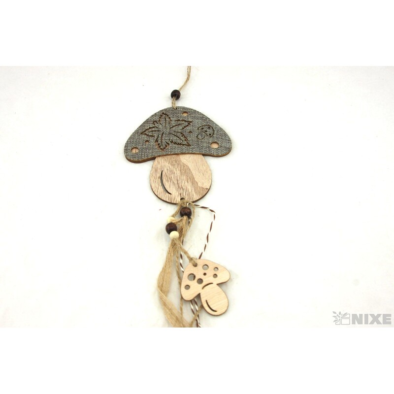 ZÁVĚS HŘÍBEK 13x50cm*MIX BAREV