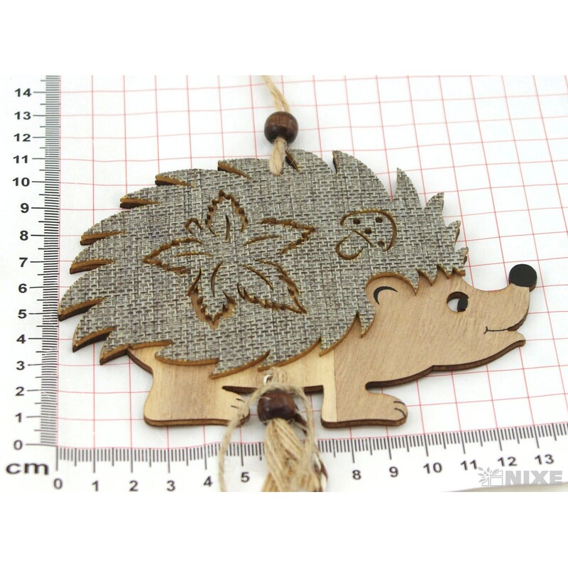 ZÁVĚS JEŽEK 13x50cm*MIX BAREV