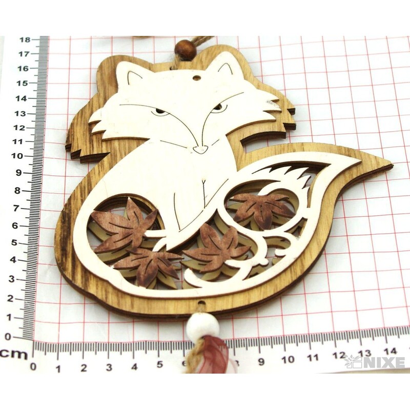 ZÁVĚS LIŠKA 16x50cm*PŘÍRODNÍ