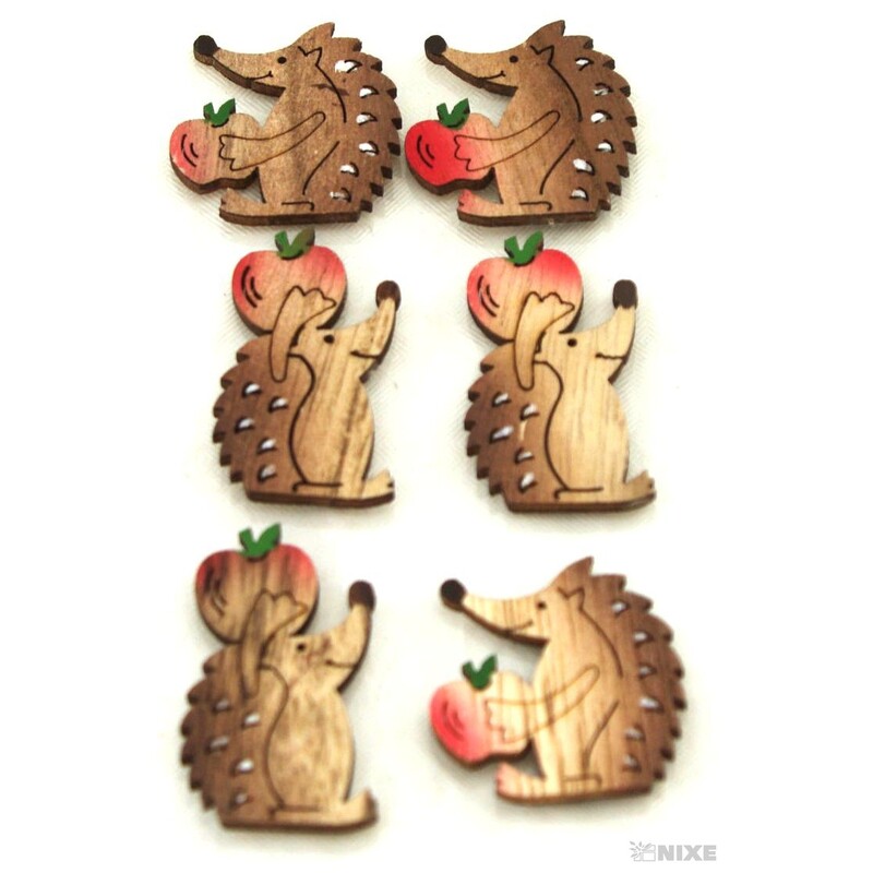 PODZIM NALEPOVACÍ MIX 3x3cm 6ks*