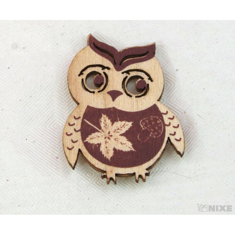 PODZIM NALEPOVACÍ 4x3cm 6ks*PŘÍRODNÍ