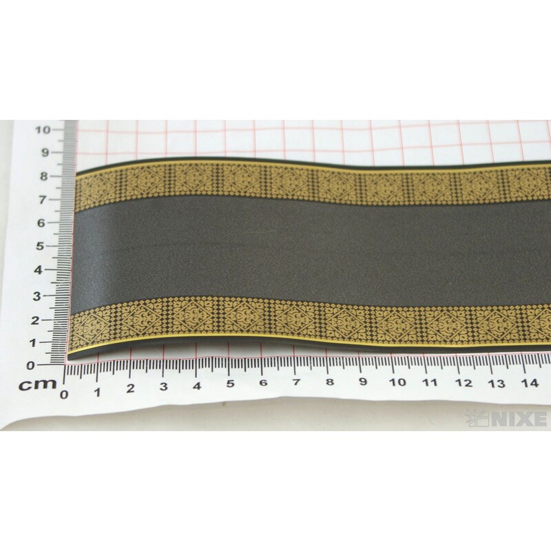 POHŘEBNÍ PÁSEK 80mmx50yd TISK*ŠEDÁ TM.