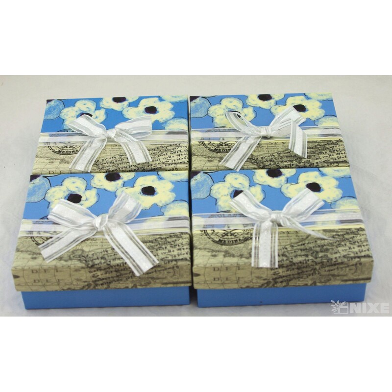 KRABICE 4ks 14x11x5cm*