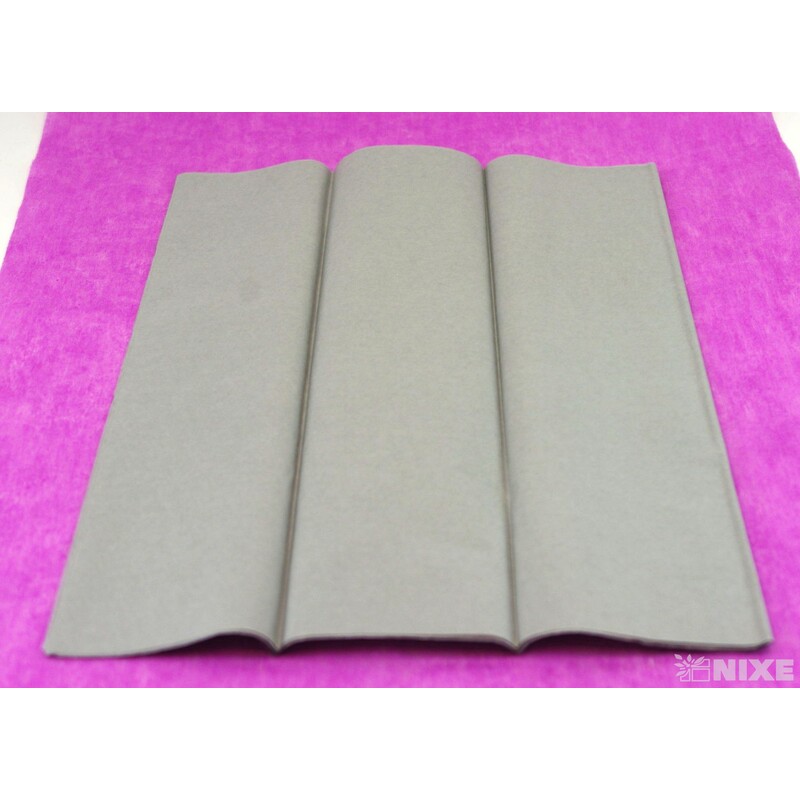 ARCH PAPÍR HEDVÁBNÝ 65x50cm 10ks*ŠEDÁ