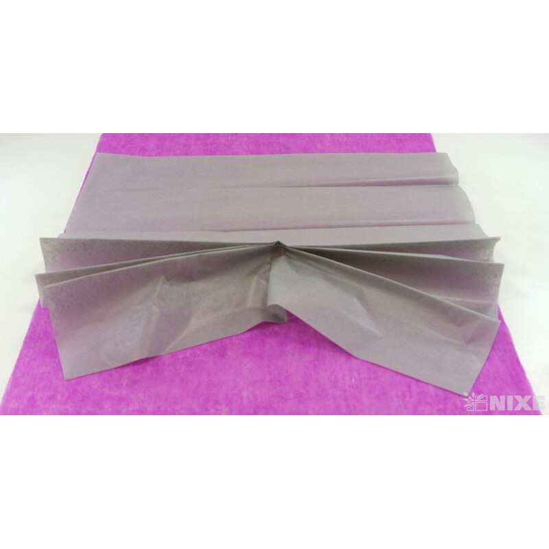 ARCH PAPÍR HEDVÁBNÝ 65x50cm 10ks*ŠEDÁ