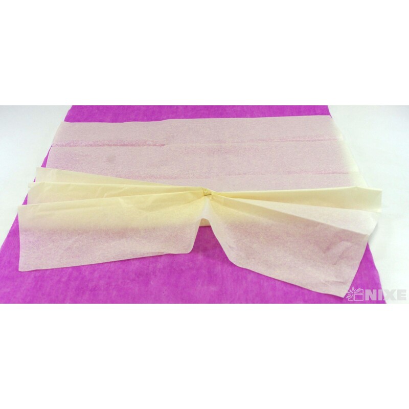 ARCH PAPÍR HEDVÁBNÝ 65x50cm 10ks*KRÉMOVÁ