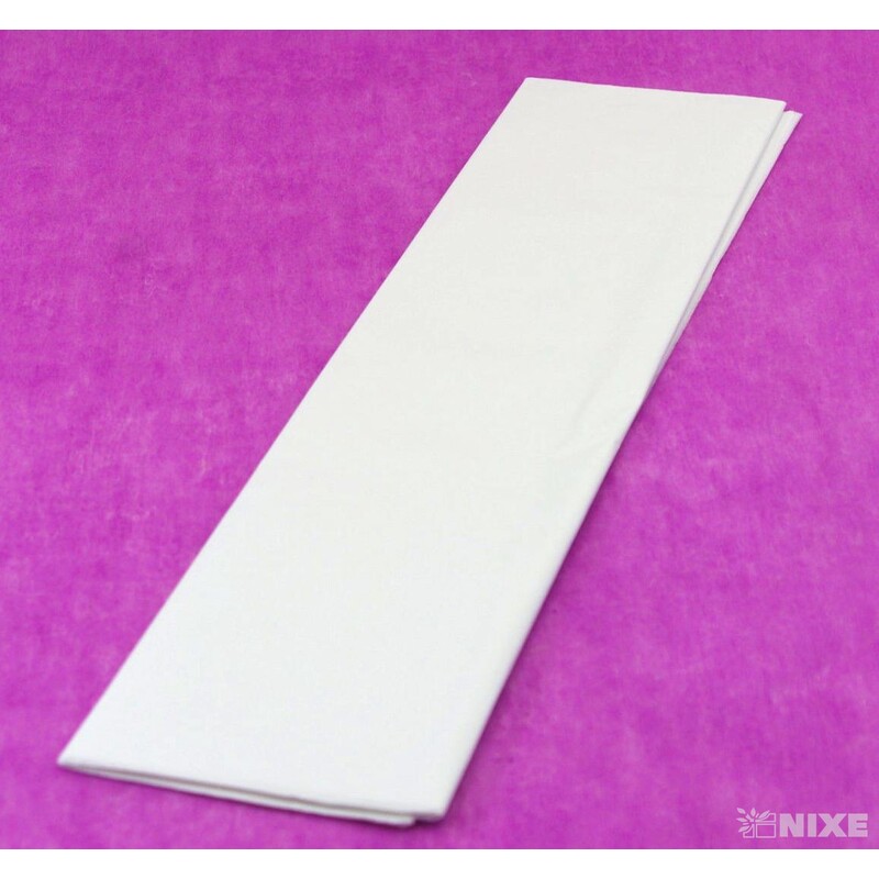 ARCH PAPÍR HEDVÁBNÝ 65x50cm 10ks*BÍLÁ