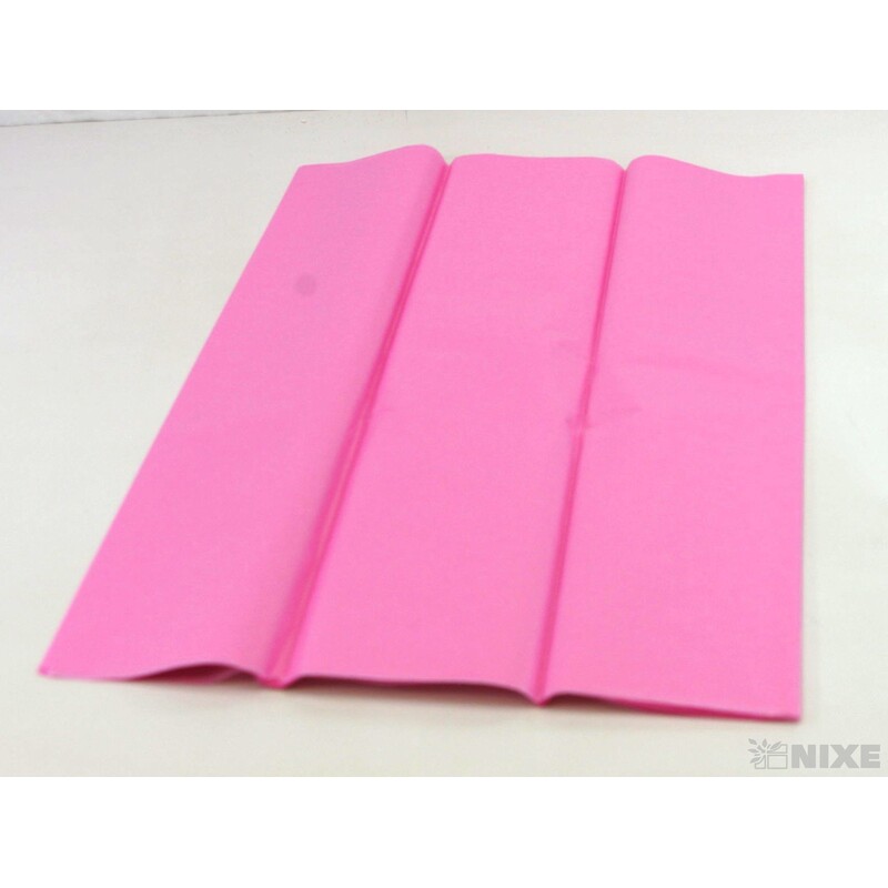 ARCH PAPÍR HEDVÁBNÝ 65x50cm 10ks*RŮŽOVÁ
