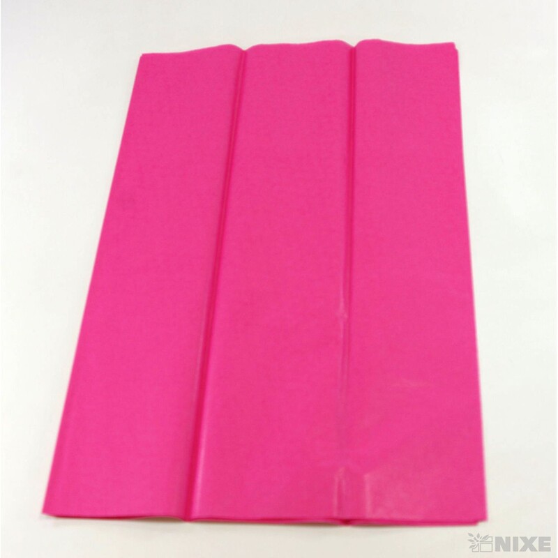 ARCH PAPÍR HEDVÁBNÝ 65x50cm 10ks*RŮŽOVÁ TM.