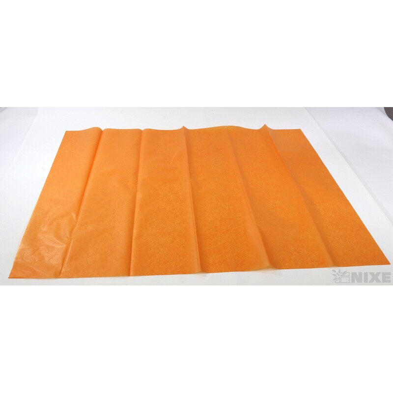 ARCH PAPÍR HEDVÁBNÝ 65x50cm 10ks*ORANŽOVÁ