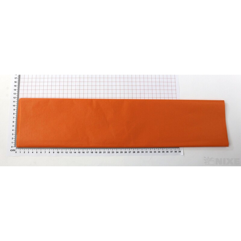 ARCH PAPÍR HEDVÁBNÝ 65x50cm 10ks*ORANŽOVÁ