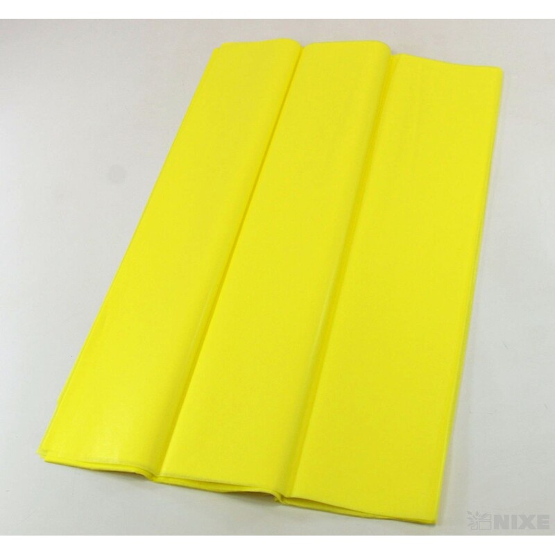 ARCH PAPÍR HEDVÁBNÝ 65x50cm 10ks*ŽLUTÁ