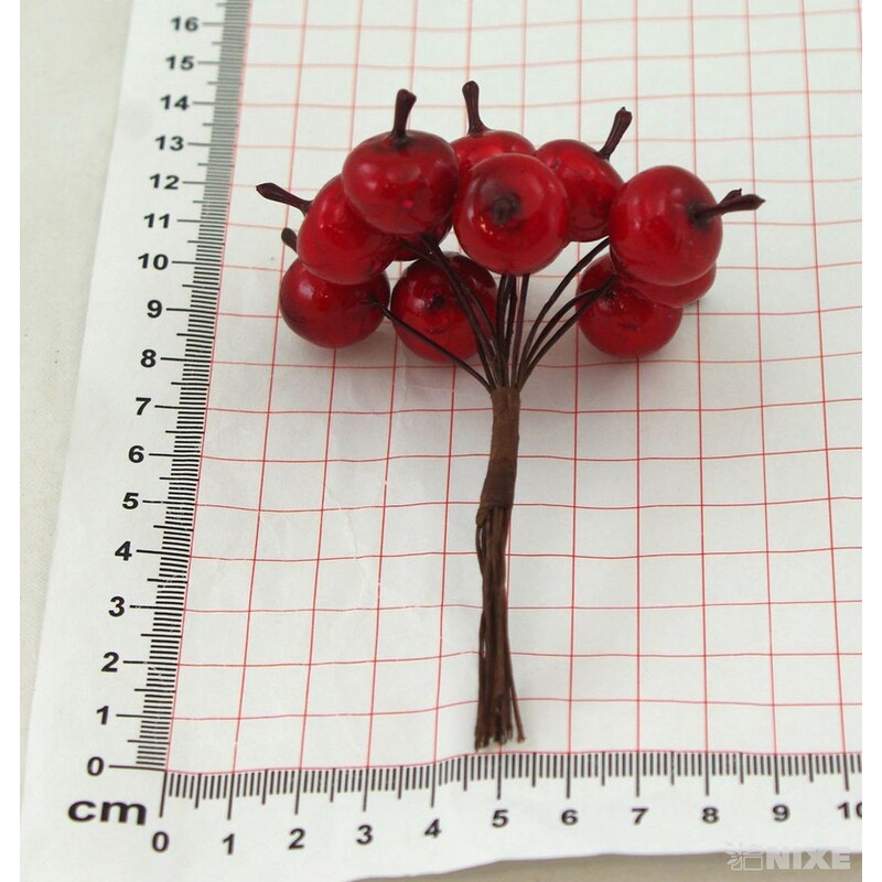 JEŘABINA 1,5x10cm 12ks 12sv*ČERVENÁ