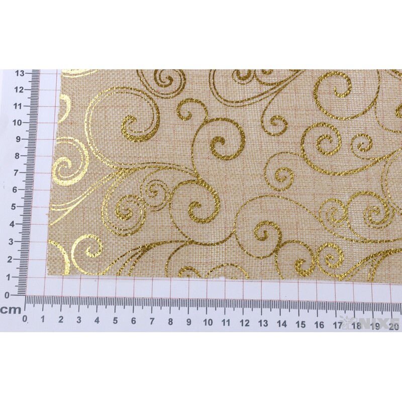 ROLE JUTA ORNAMENT 36cmx3m*ZLATÁ