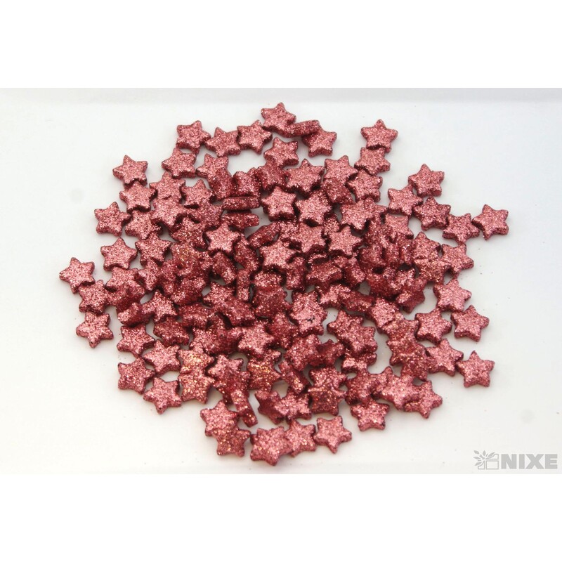 HVĚZDA 1,5cm 144ks*MĚDENÁ